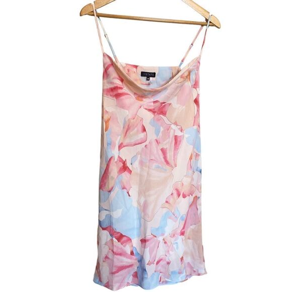1. State Cowl Neck Slip Dress Size Medium NWT - Picture 2 of 6